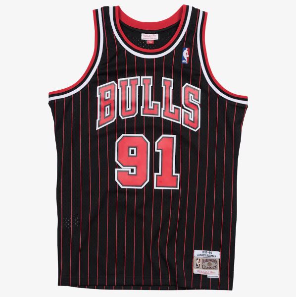 Mitchell & Ness Men's NBA Chicago Bulls Dennis Rodman 1995/96