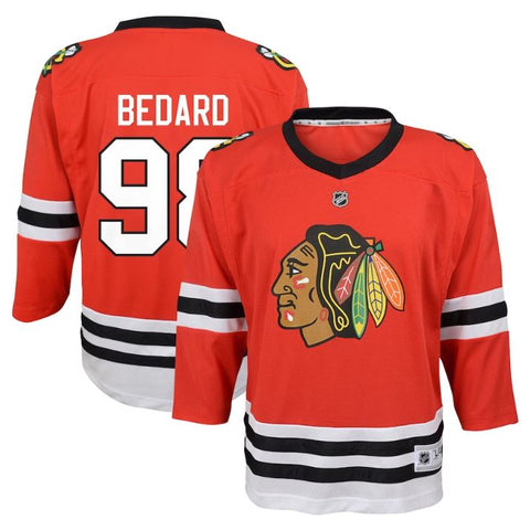 Fanatics - Youth Chicago Blackhawks Connor Bedard #98 Replica Jersey - Red