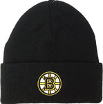 American Needle NHL Boston Bruins Knit Cuffed Hat - Black