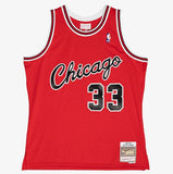 Mitchell & Ness Men's NBA Chicago Bulls Scottie Pippen 2003-04 Hardwood Classics Swingman Jersey - Red