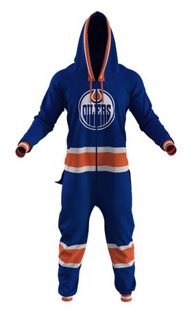 Hockey Sockey NHL Edmonton Oilers Onesie - Blue/Orange