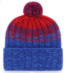 '47 NFL Buffalo Bills Cascade Cuff Pom Knit - Red/Blue
