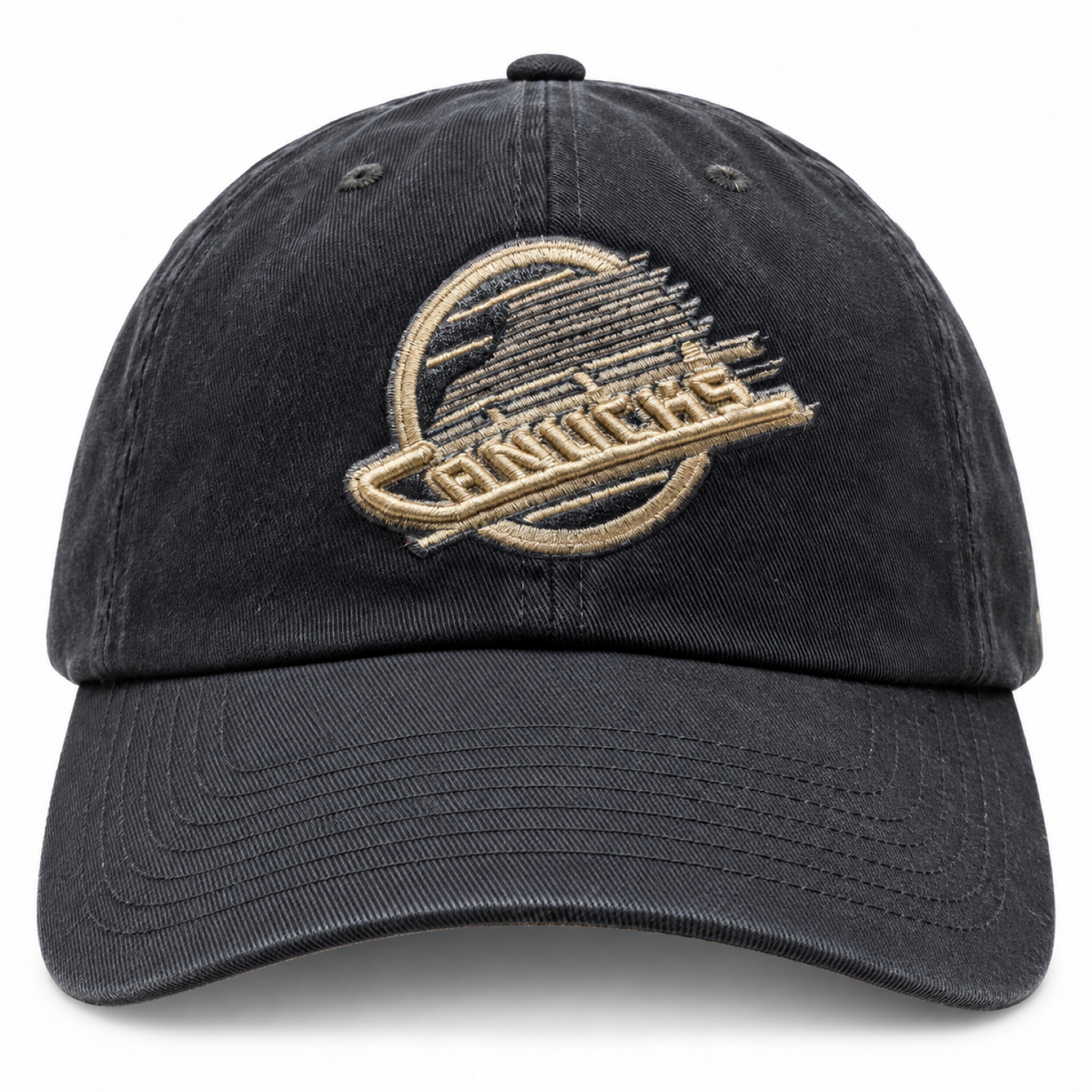 '47 NHL Charki Ballpark Clean Up Adjustable Hat - Black/Gold