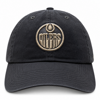 '47 NHL Charki Ballpark Clean Up Adjustable Hat - Black/Gold