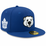 New Era NHL Toronto Maple Leafs Carlton 59FIFTY Fitted Hat - Navy