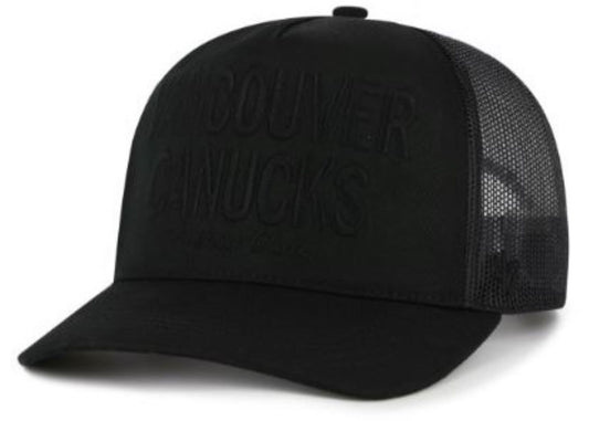 '47 NHL Vancouver Canucks Contemporary Hitch Hat - Black