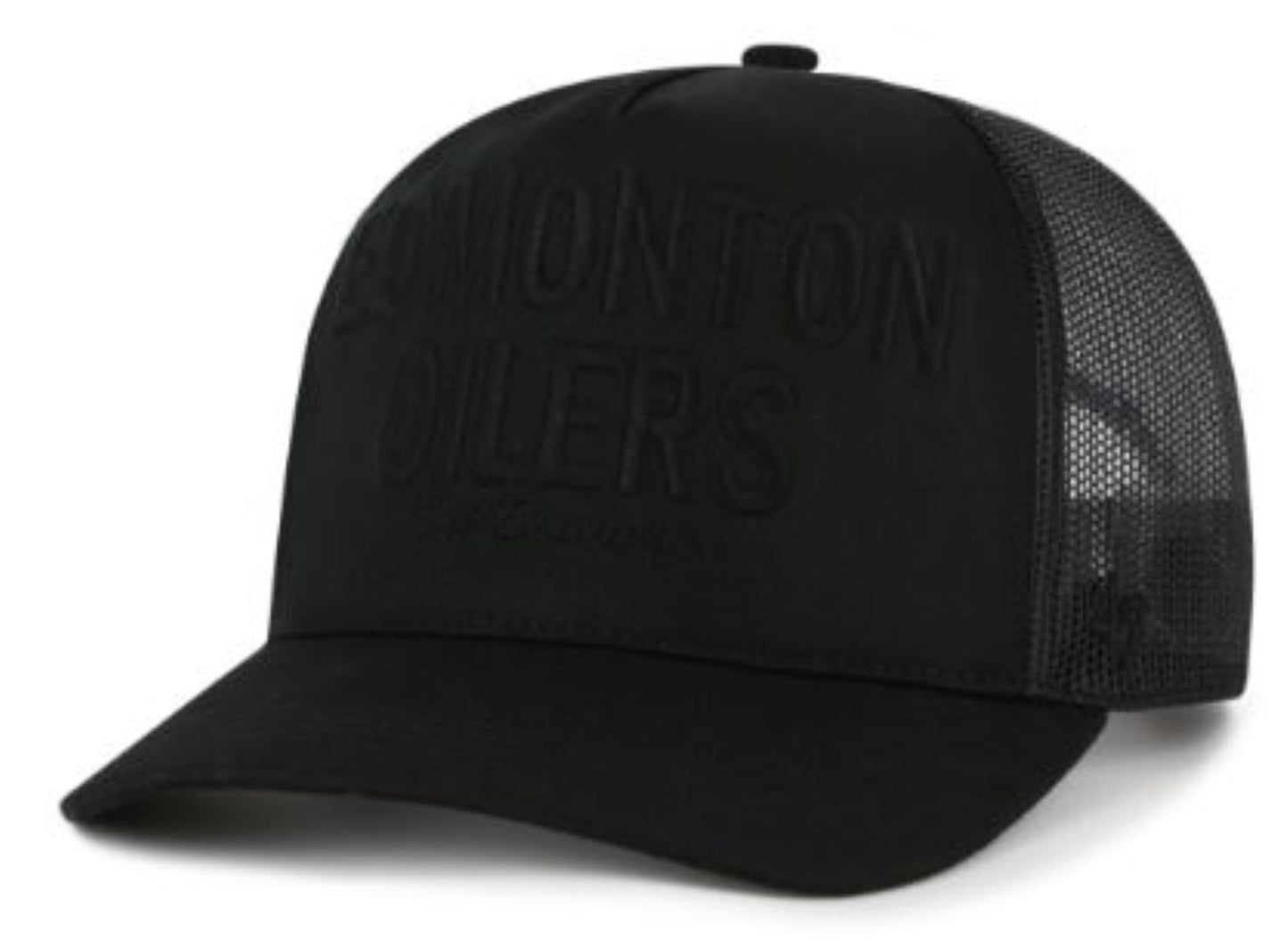 '47 NHL Edmonton Oilers Contemporary Hitch Hat - Black