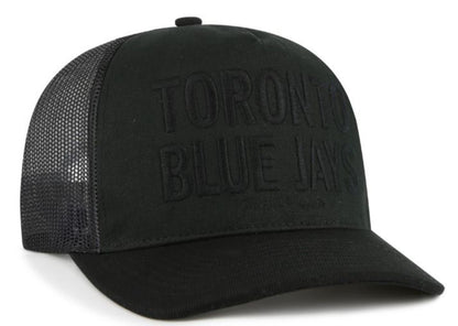 ’47 MLB Toronto Blue Jays Contemporary Snapback Hitch Hat - Black