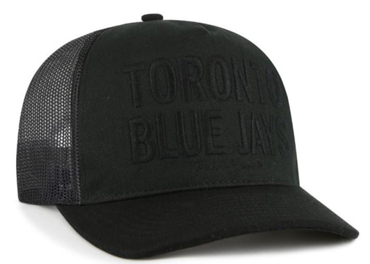’47 MLB Toronto Blue Jays Contemporary Snapback Hitch Hat - Black