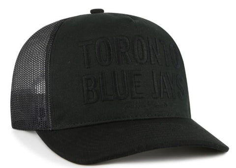 ’47 MLB Toronto Blue Jays Contemporary Snapback Hitch Hat - Black