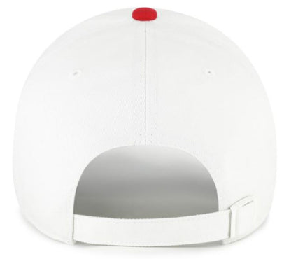 ’47 NHL Calgary Flames Contemporary TT Clean Up Adjustable Hat - White/Red