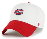 ’47 NHL Montreal Canadiens Contemporary TT Clean Up Adjustable Hat - White/Red