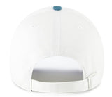 ’47 MLB Los Angeles Dodgers Contemporary TT Clean Up Adjustable Hat - White/Teal