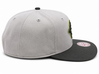 Mitchell & Ness MLB Toronto Blue Jays Cooperstown 1992 World Series Sidepatch Pro Pinch Fit Snapback Hat - Grey/Green