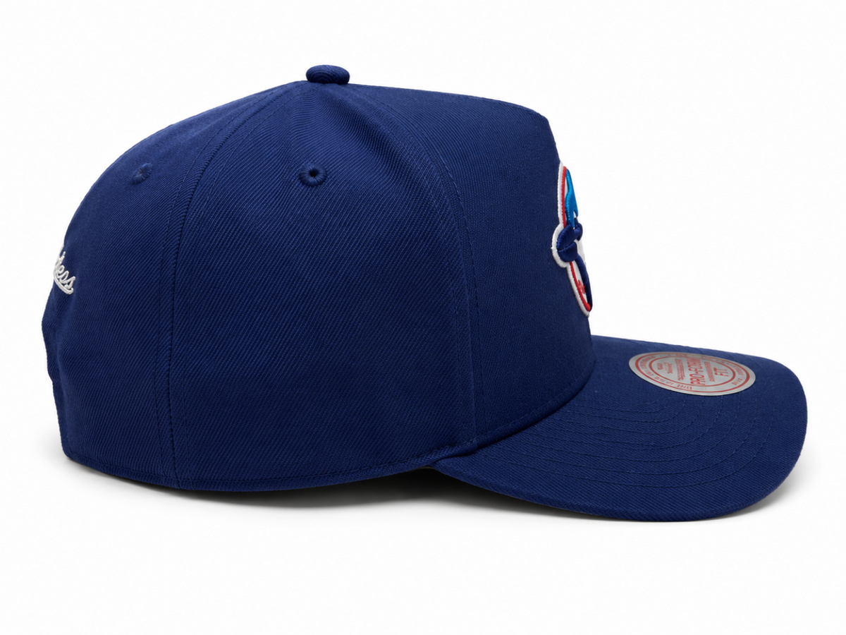 Mitchell & Ness MLB Toronto Blue Jays Cooperstown 1993 WS Sidepatch Pro Pinch Fit Snapback Hat - Blue