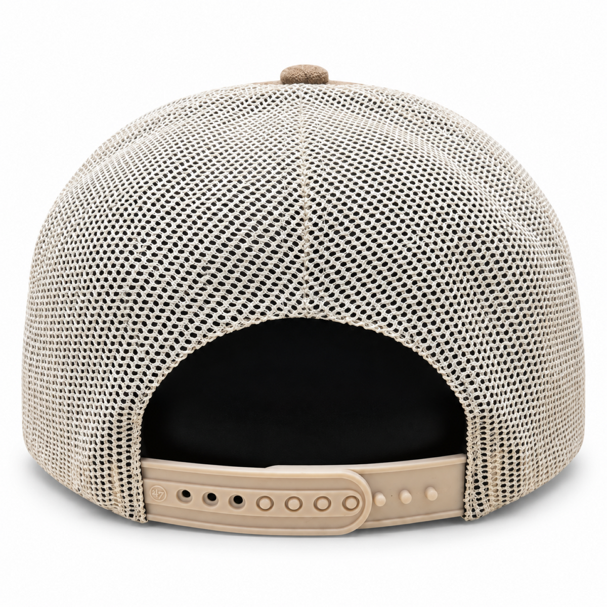 '47 NHL Toronto Maple Leafs Cordlandia Hitch RF Mesh Adjustable Hat - Khaki/White