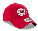 New Era NFL Kansas City Chiefs 9TWENTY Core Classic 2.0 Adjustable Cap - Red
