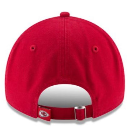 New Era NFL Kansas City Chiefs 9TWENTY Core Classic 2.0 Adjustable Cap - Red