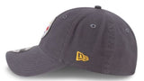 New Era NFL Pittsburgh Steelers 9TWENTY Core Classic 2.0 Adjustable Cap - Graphite