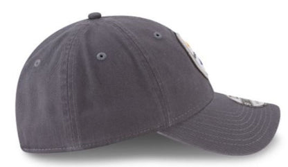 New Era NFL Pittsburgh Steelers 9TWENTY Core Classic 2.0 Adjustable Cap - Graphite