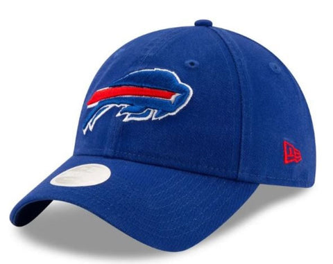 New Era Women's Buffalo Bills 9TWENTY Core Classic Adjustable Hat - Blue/Red