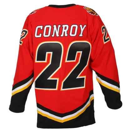 Mitchell & Ness NHL Calgary Flames Craig Conroy 2003-04 Replica Hockey Jersey - Red/Black