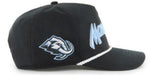 47 NHL Utah Mammoth Crosstown Script Hitch Adjustable Snapback - Black