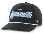 47 NHL Utah Mammoth Crosstown Script Hitch Adjustable Snapback - Black