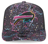 New Era NFL Buffalo Bills 2025 Crucial Catch 9SEVENTY Stretch-Snap Trucker Adjustable Hat - Black (Copy)
