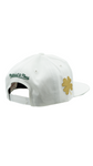 Edmonton Oilers Mitchell & Ness St. Patrick's Day White Riverdance Snapback Hat - White