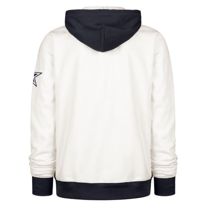 '47 NFL Dallas Cowboys Golden Age Skipper Original Hoodie - White / Navy