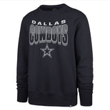 47 NFL Dallas Cowboys Brush By Headline Crew - Black