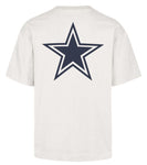 '47 NFL Dallas Cowboys Men's Lateral Foundation Sandstone Tee - White