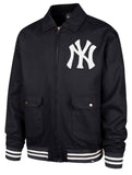 47 MLB New York Yankees Golden Diamond Homestead Jacket - Black