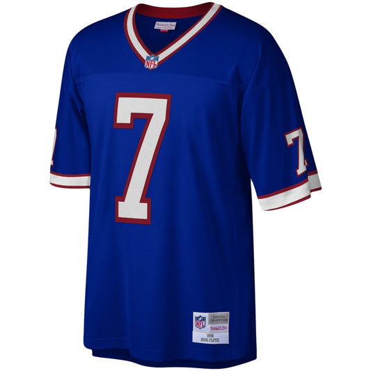 Mitchell & Ness NFL Doug Flutie Buffalo Bills 1998 Legacy Player Jersey - Blue