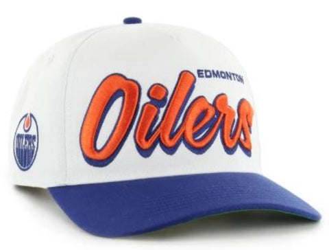 47 NHL Edmonton Oilers Drop Shadow Hitch RF Snapback - White