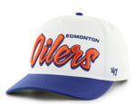 47 NHL Edmonton Oilers Drop Shadow Hitch RF Snapback - White
