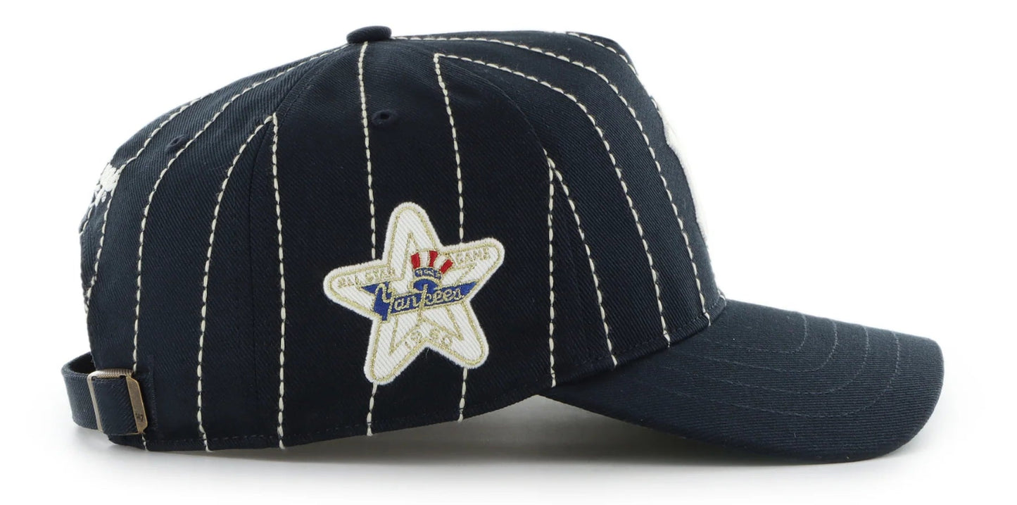 '47 MLB New York Yankees Rawlings Pinstripe Clean Up Adjustable Hat