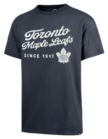 '47 NHL Toronto Maple Leafs Dusted Carrick River Tee - Navy