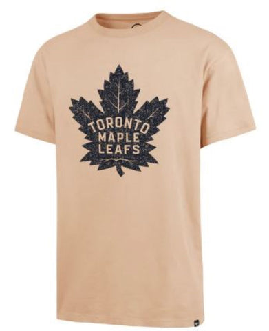'47 NHL Toronto Maple Leafs Dusted Imprint River Tee - Khaki