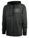 '47 Boston Bruins Dusted Overhand River Jersey Hoodie - Black