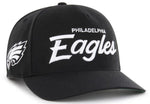 47 NFL Philadelphia Eagles Attitude Hitch Adjustable Snapback - Black