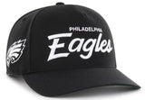 47 NFL Philadelphia Eagles Attitude Hitch Adjustable Snapback - Black