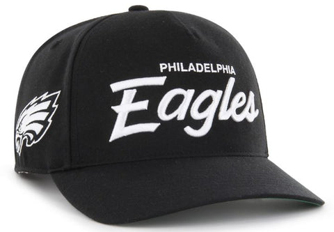 47 NFL Philadelphia Eagles Attitude Hitch Adjustable Snapback - Black