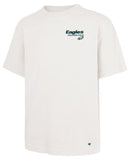 '47 NFL Philadelphia Eagles Men's Lateral Foundation Sandstone Tee - White
