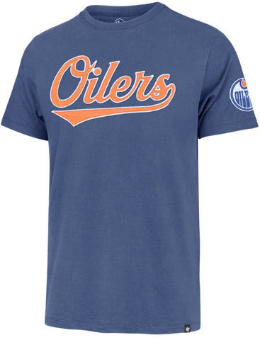 '47 Men's NHL Edmonton Oilers Play Action Franklin Tee - Blue
