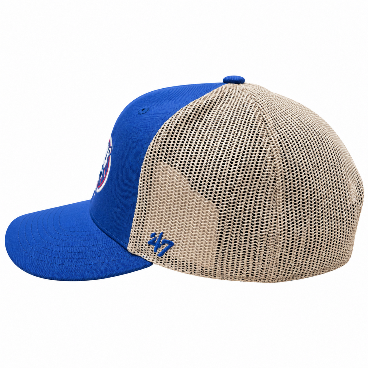 '47 MLB Toronto Blue Jays Enfield Mesh Adjustable Trucker Hat - Blue/White