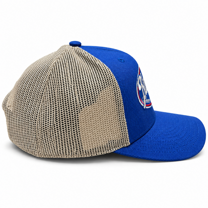 '47 MLB Toronto Blue Jays Enfield Mesh Adjustable Trucker Hat - Blue/White