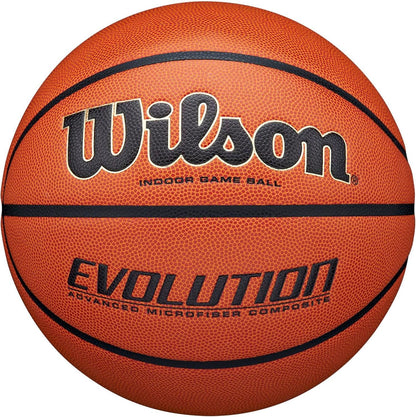 Wilson Evolution Black Edition Official Basketball - Size 5-27.5"