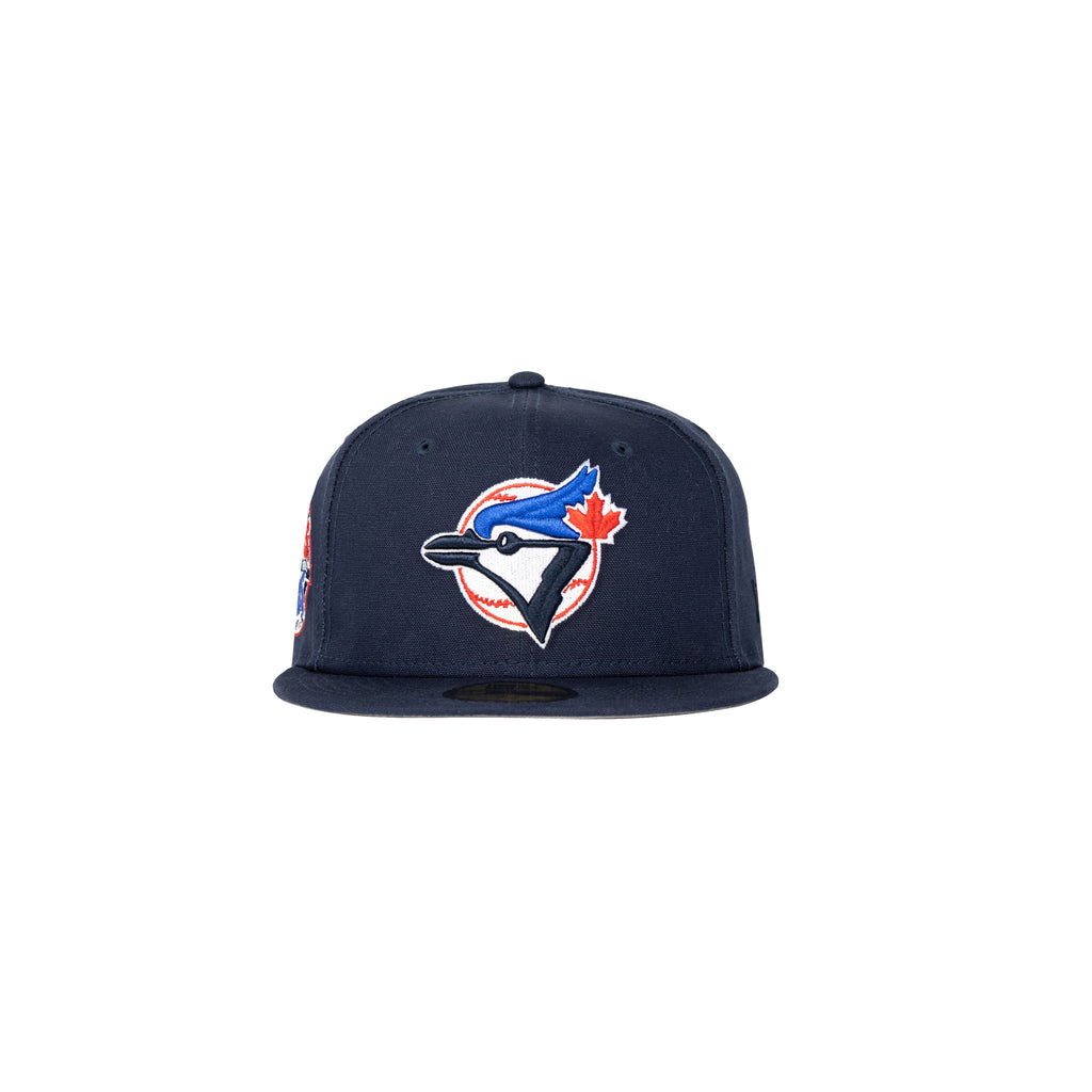 New Era Toronto Blue Jays Mens Blue 1993 World Series Side Patch 59FIFTY  Fitted Hat